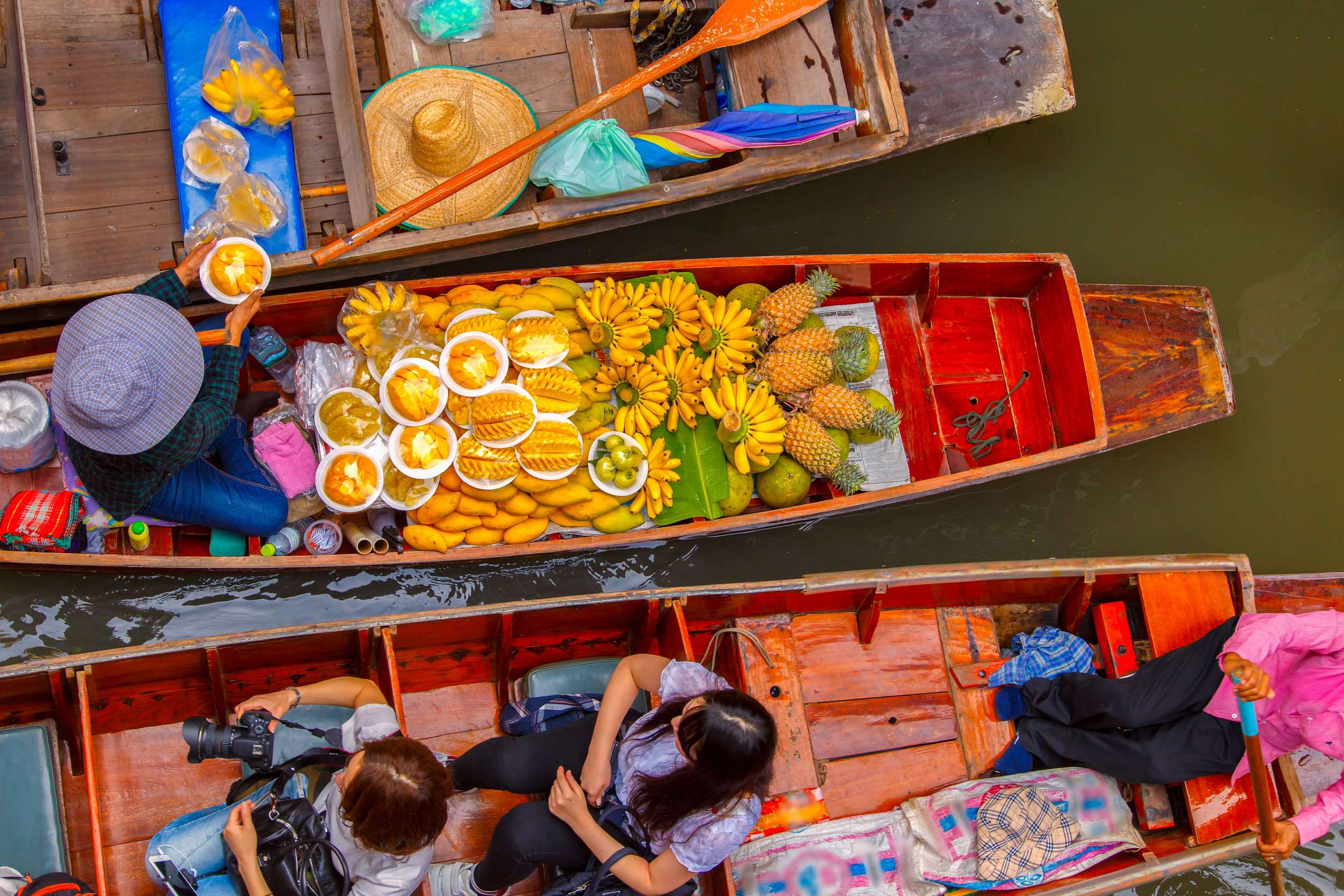 Floating Market Near Bangkok Floating Market Near Bangkok