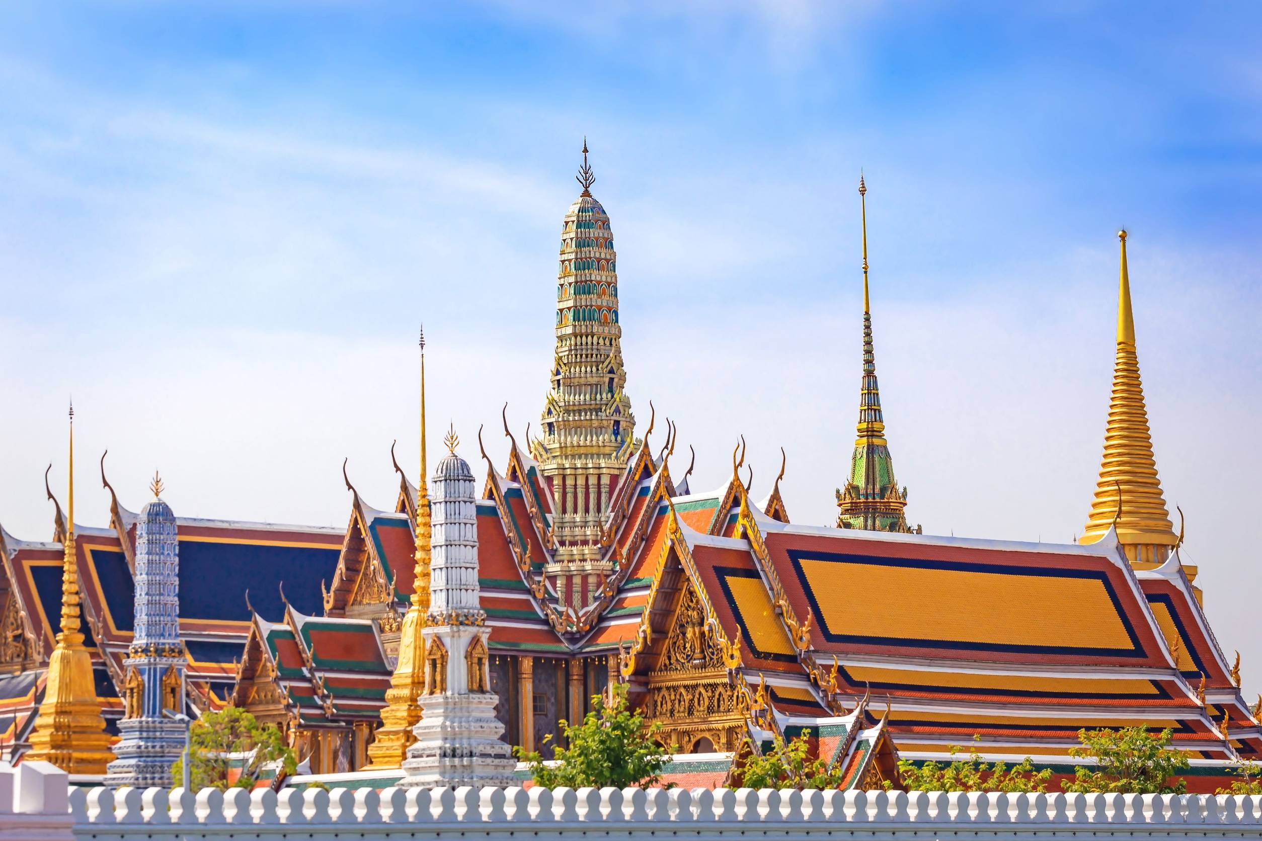 View Of The Wat Phra Kaew Bangkok View Of The Wat Phra Kaew Bangkok