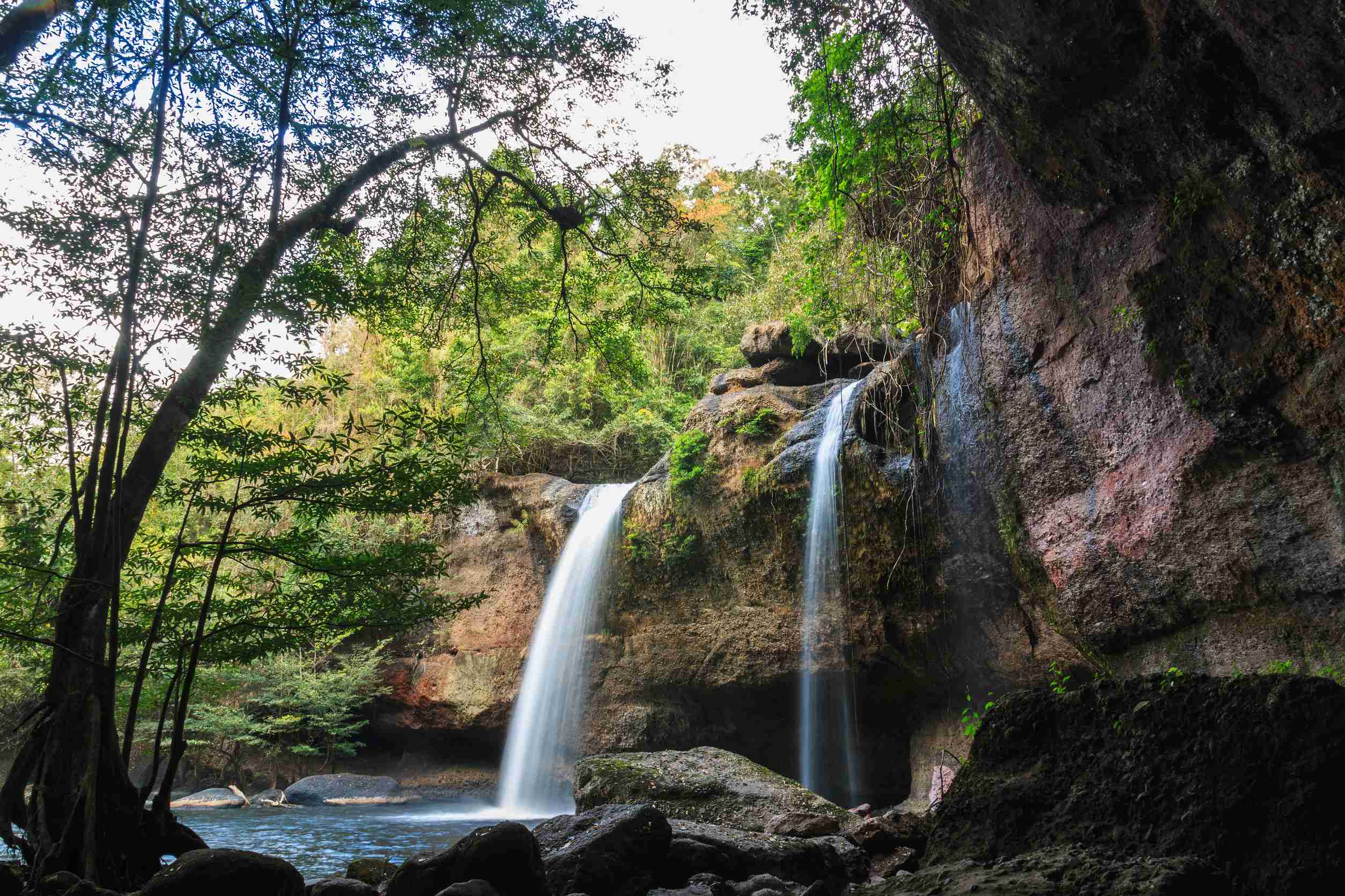Waterfall Haew Suwat Khao Yai National Park Thailand Waterfall Haew Suwat Khao Yai National Park Thailand